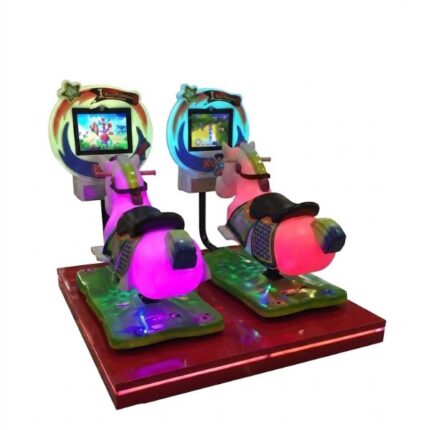 Caballitos montables con pantalla