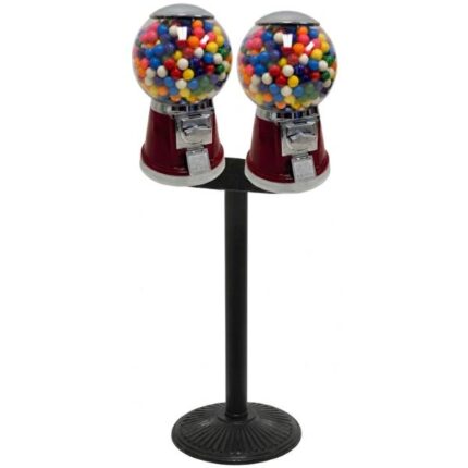 Chiclera doble cabeza redonda para dulces y premios