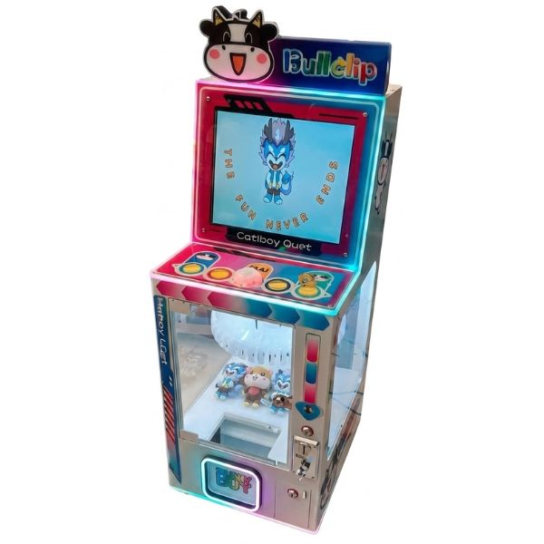 Bull Clip Máquina arcade de premios Bull Clip con vaca.